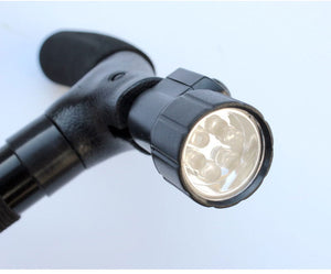 Multifunctional Foldable LED Walking Stick
