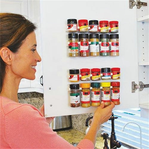 4pc Spice Wall/cabinet Rack
